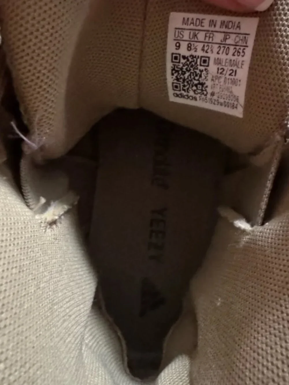 Yeezy authentic desert